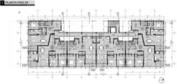  Fourth floor plan 